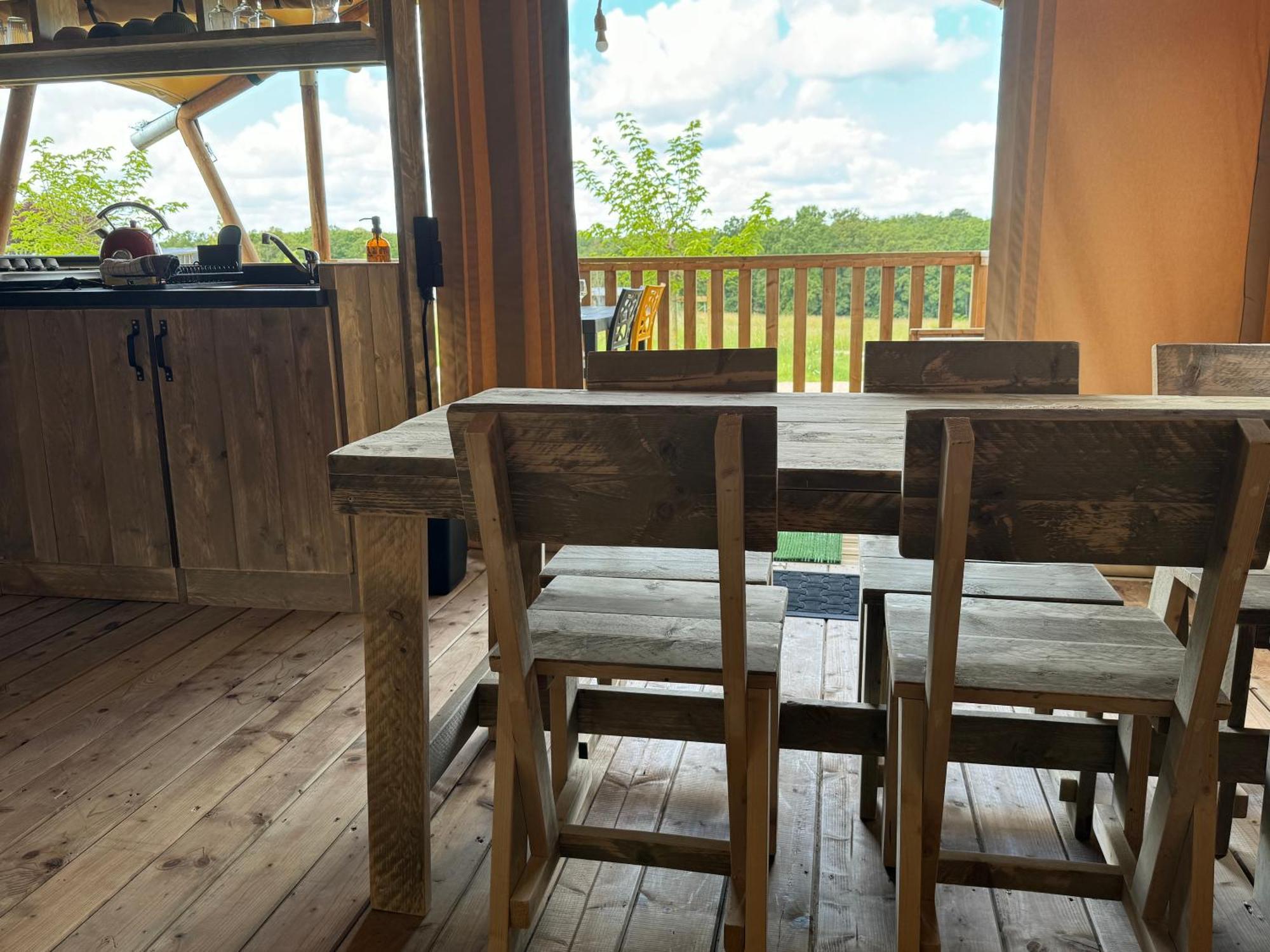 La Buissonniere Lodges Chisseaux Rom bilde